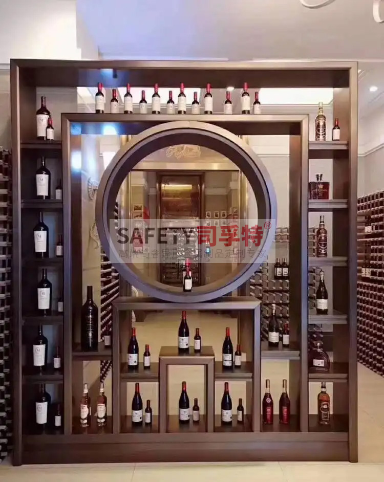 酒柜放到哪里合適？什么酒柜顯得高檔？【不銹鋼酒柜(圖2)