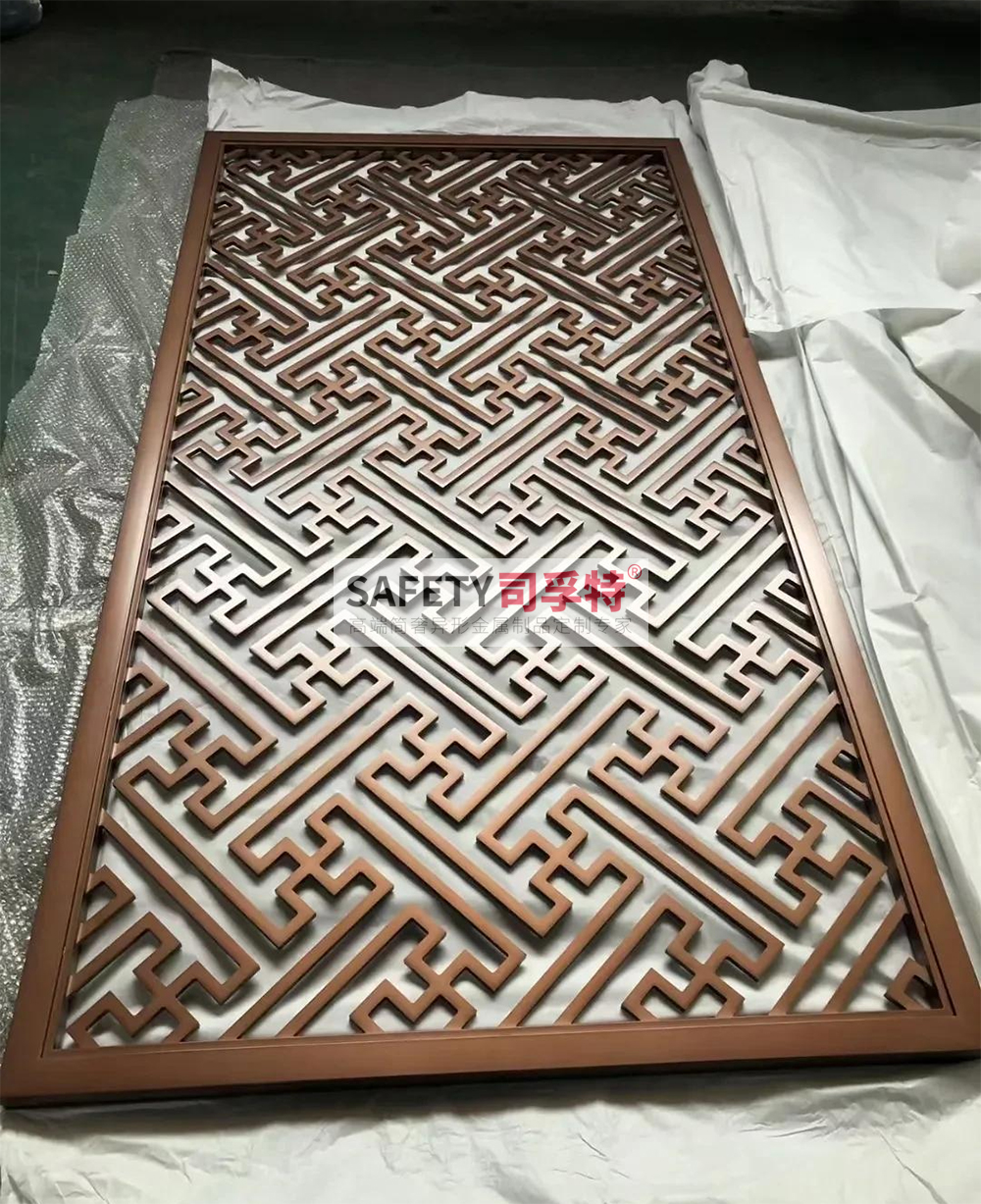 彩雕鋁屏風(fēng)隔斷，彰顯高端品質(zhì)[司孚特鋁雕屏風(fēng)隔斷](圖2)