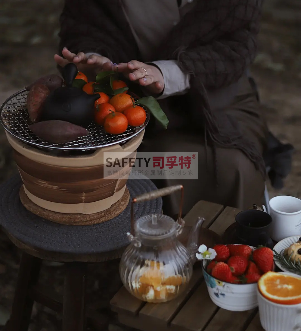 圍爐煮茶小貼士：火災(zāi)、中毒、燙傷需防范[精制鋼圍爐茶桌](圖3)