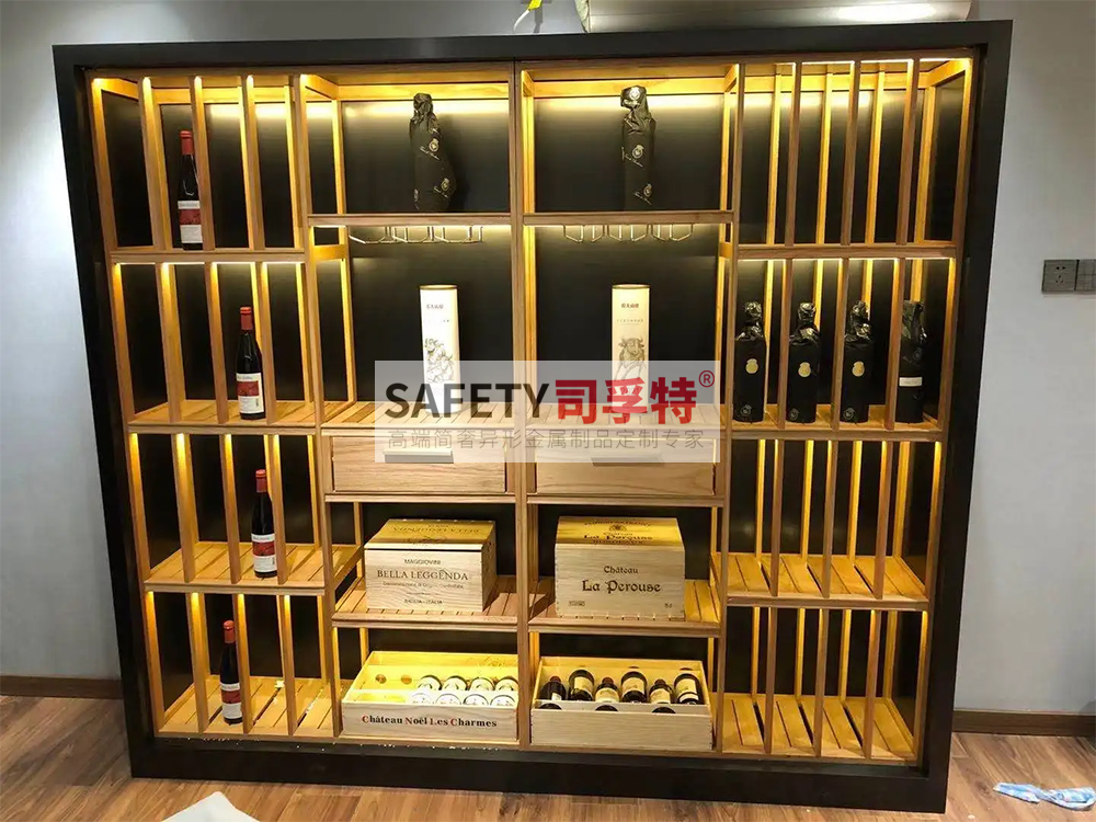 定制不銹鋼酒柜酒架有哪些優(yōu)點？[司孚特不銹鋼酒柜](圖1)