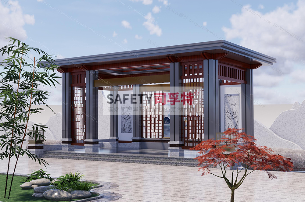 精制不銹鋼涼亭逐漸代替木質(zhì)涼亭，精制不銹鋼涼亭有哪些優(yōu)勢(圖5)